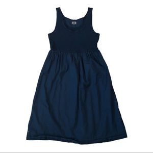 CONVERSE One Star Blue Sleeveless Dress Med